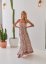 PAOLA PRINT ROSANTICA MAXI DRESS - Jaase šaty - velikost: L