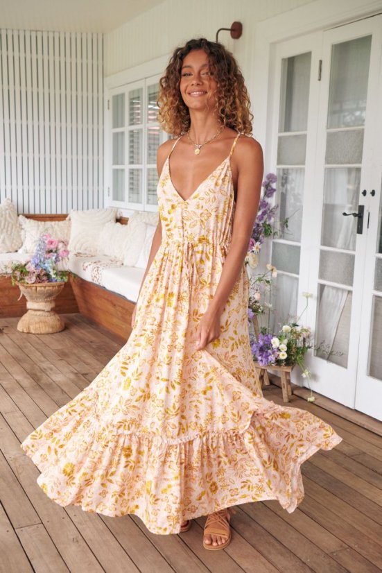 SUKI MAXI DRESS - Jaase šaty - velikost: M