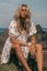 JUNEBERRY PRINT PETAL MINI DRESS - Jaase šaty - velikost: M