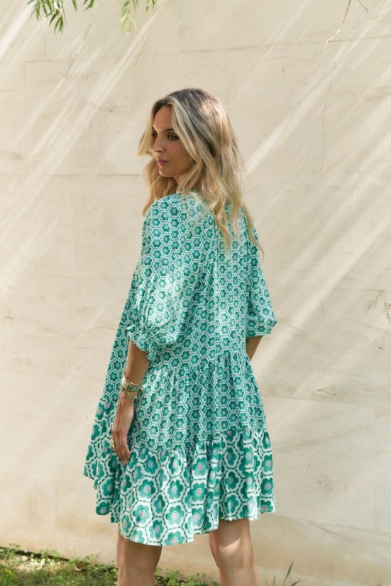 PETAL MINI DRESS - Jaase šaty - velikost: XS