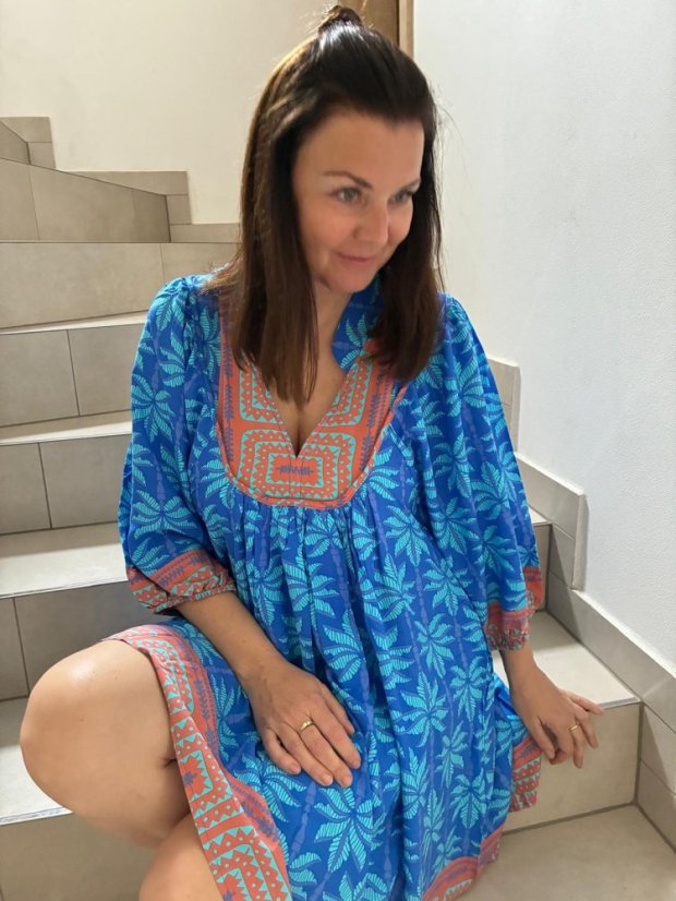 PALM MINI DRESS - Jaase šaty - velikost: L