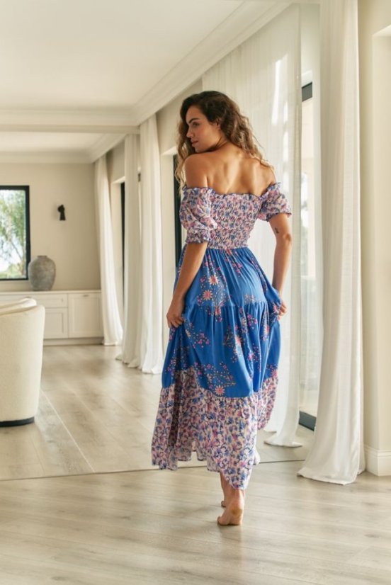 HAILEE PRINT CLAUDETTE MAXI - Jaase šaty - velikost: L