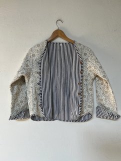 Leafora oboustranná bavlněná prošívaná bunda