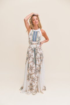 GEMSTONE PRINT ENDLESS SUMMER MAXI