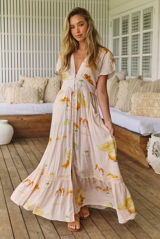 SPRITZ MAXI - Jaase šaty - velikost: XS