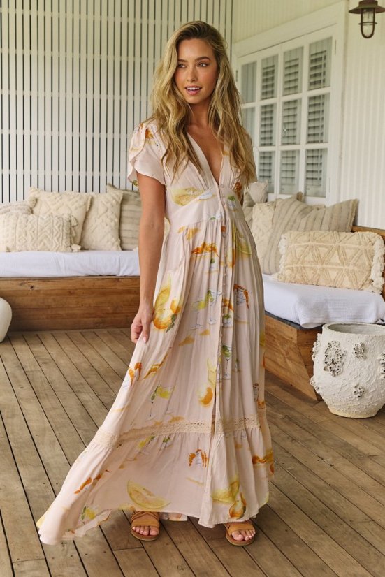 SPRITZ MAXI - Jaase šaty - velikost: XS