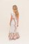 GEMSTONE PRINT CARMEN MAXI DRESS - Jaase šaty - velikost: S
