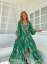 KIVA PRINT TERESA MAXI DRESS - Jaase šaty - velikost: S