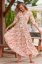 ACACIA PRINT INDIANA MAXI - Jaase šaty - velikost: XS