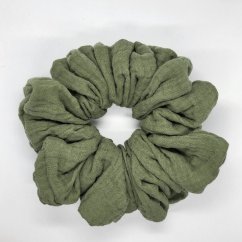 Maxi scrunchie mušelín